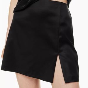 NWOT Aritzia Sunday Best Satin Tatiana Skirt